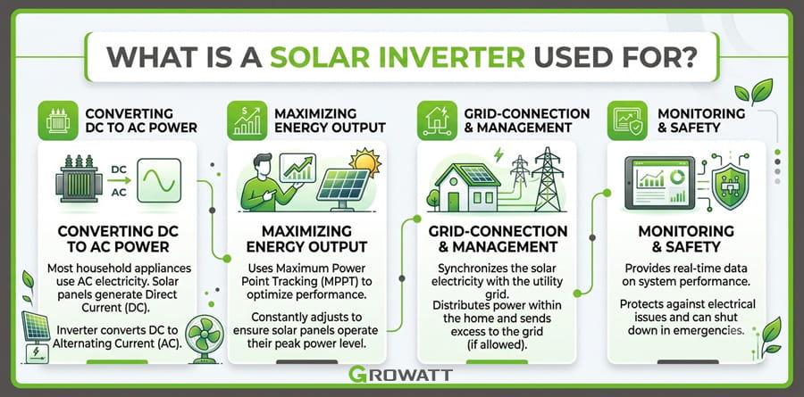 what is a solar inverter used for