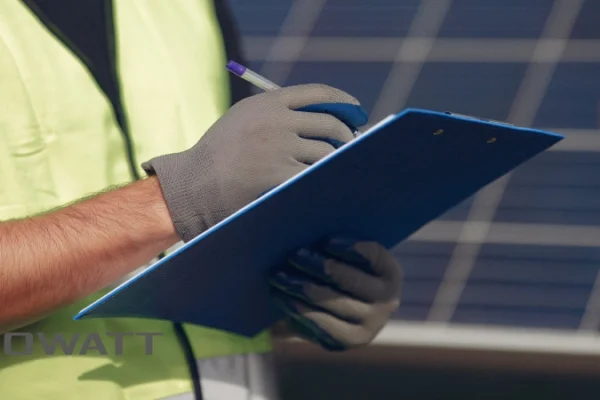 check solar panel inverter
