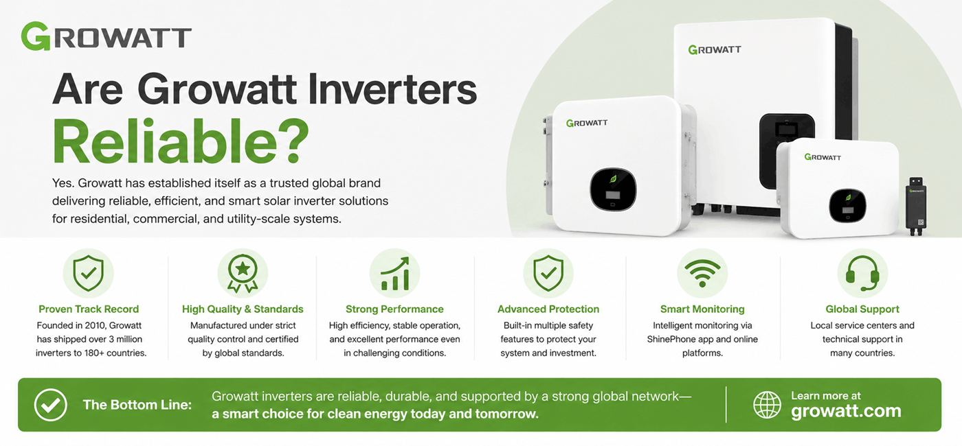 are growatt inverters reliable