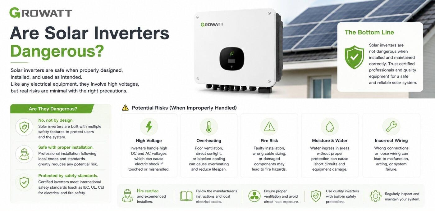 Are solar inverters dangerous