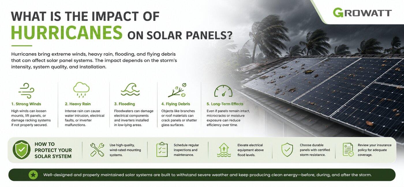 What is the Impact of Hurricanes on Solar Panels