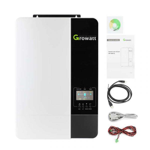 Growatt Inverter SPF5000ES (5kw off grid inverter)