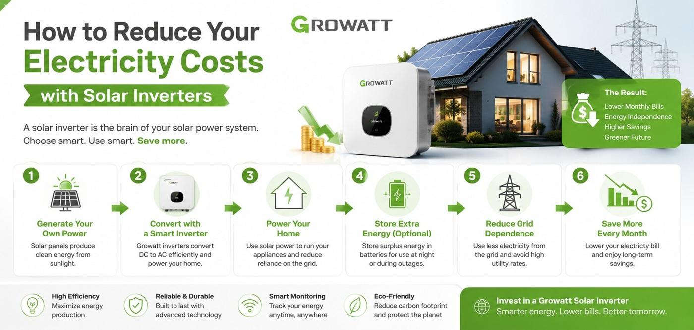 How to Reduce Your Electricity Costs with Solar Inverters