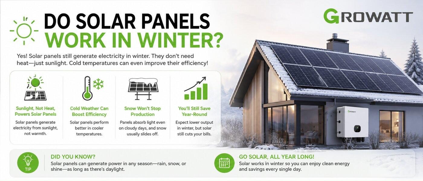 Do Solar Panels Work In Winter