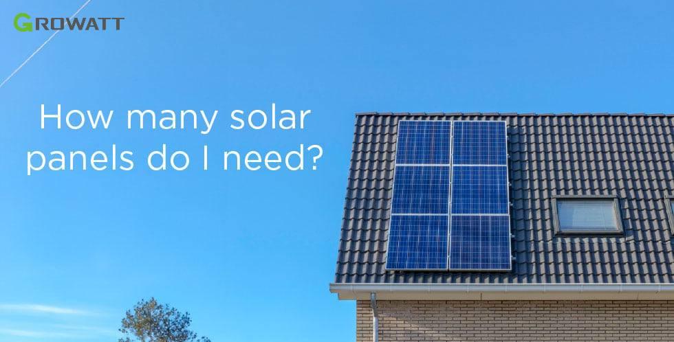 How to Calculate the Number of Solar Panels a 3 Bedroom House Requires