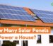 how many solar panels