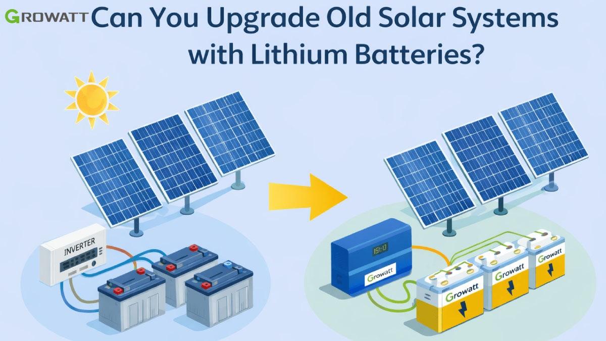 Upgrade Old Solar Systems with Lithium Batteries
