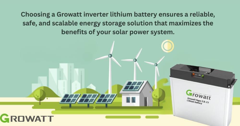 growatt inverter lithium battery