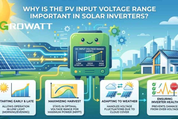 Why Is the PV Input Voltage Range Important in Solar Inverters?