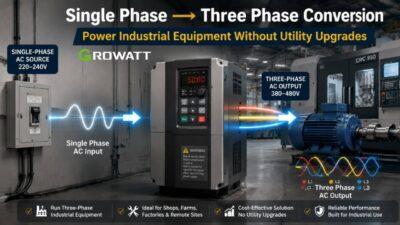 Single Phase to 3 Phase Converter Inverter Guide (The Complete Overview)