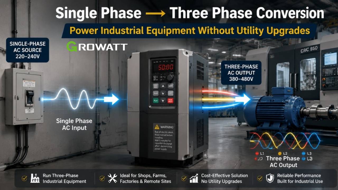 Single Phase to 3 Phase Converter Inverter Guide (The Complete Overview)