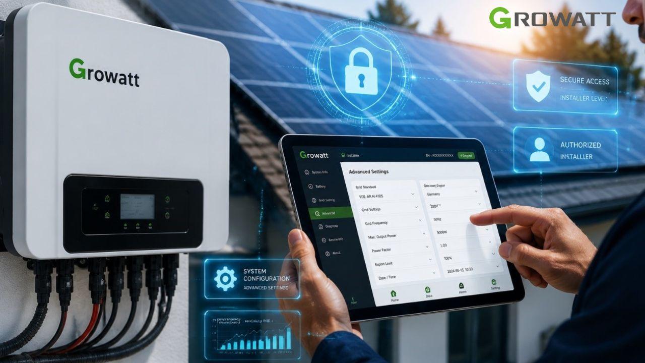 Follow the official installer registration process through Growatt's monitoring and support platforms.