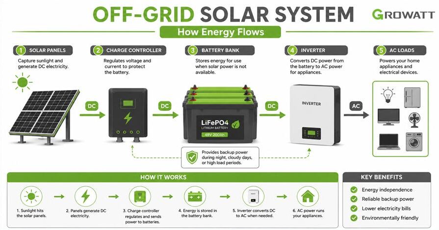 off-grid solar system